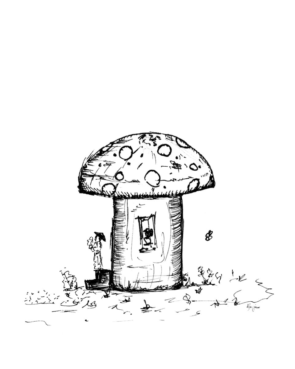 Illustration dylan-yarter-ink-illustration-mushroom-07