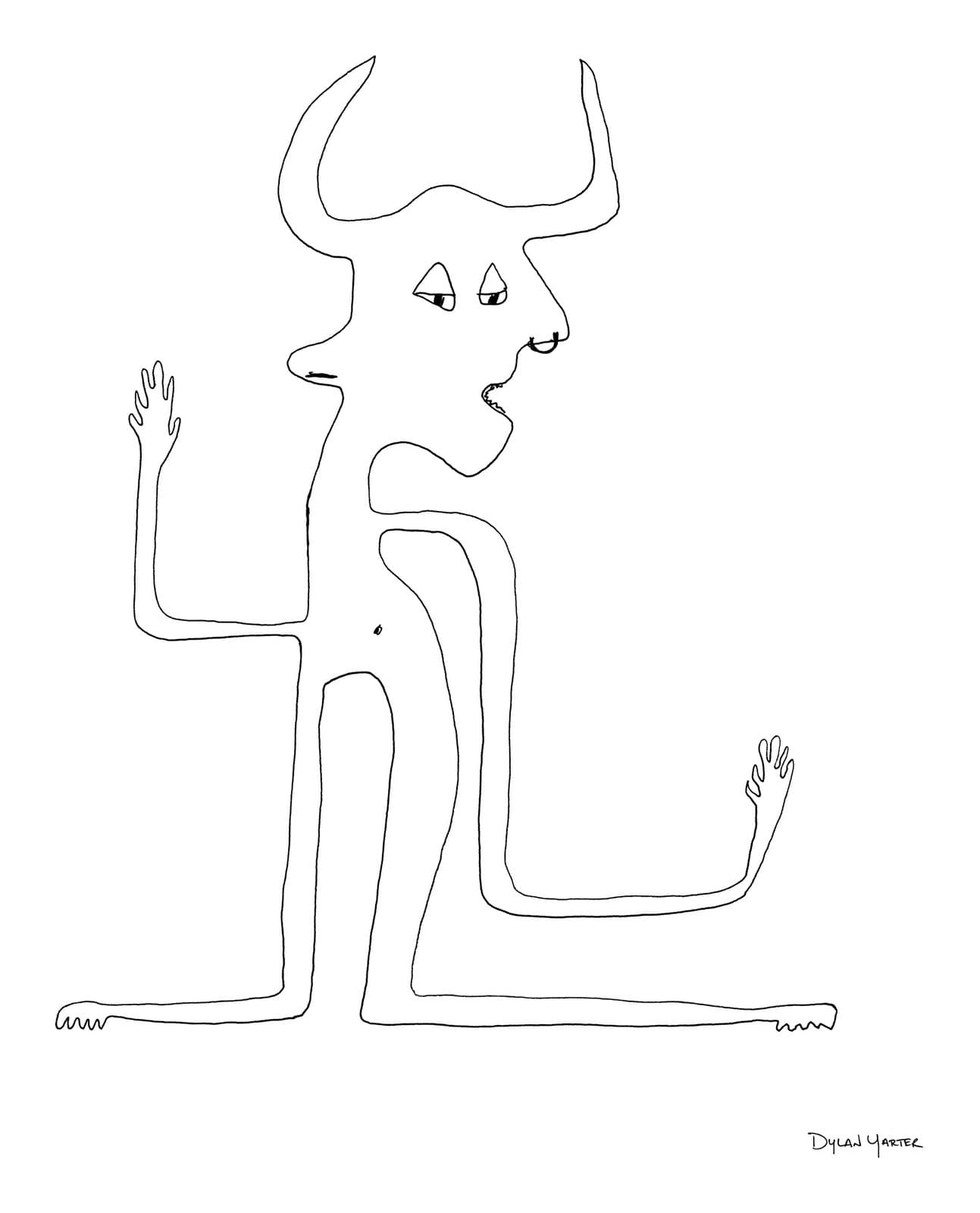 Untitled, ink on paper