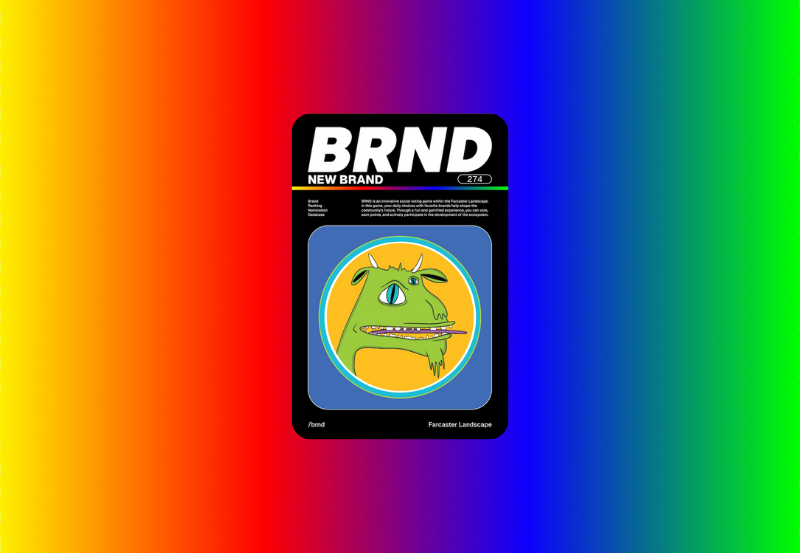 Create your $BRND podium! 🏆